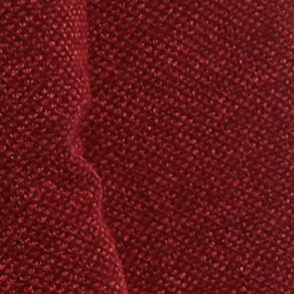 New Directions hacci cowl Neck red Sweater Size S Petite  3/4 sleeves Valentines - Picture 8 of 14